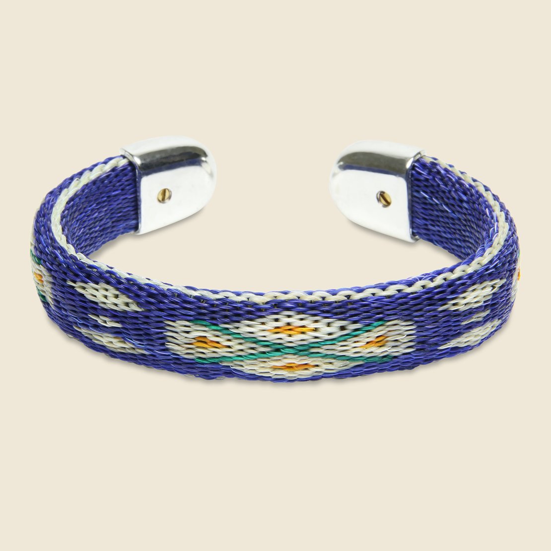 Bendable Horsehair Bracelet - Blue/Orange/Green - Chamula - STAG Provisions - Accessories - Cuffs