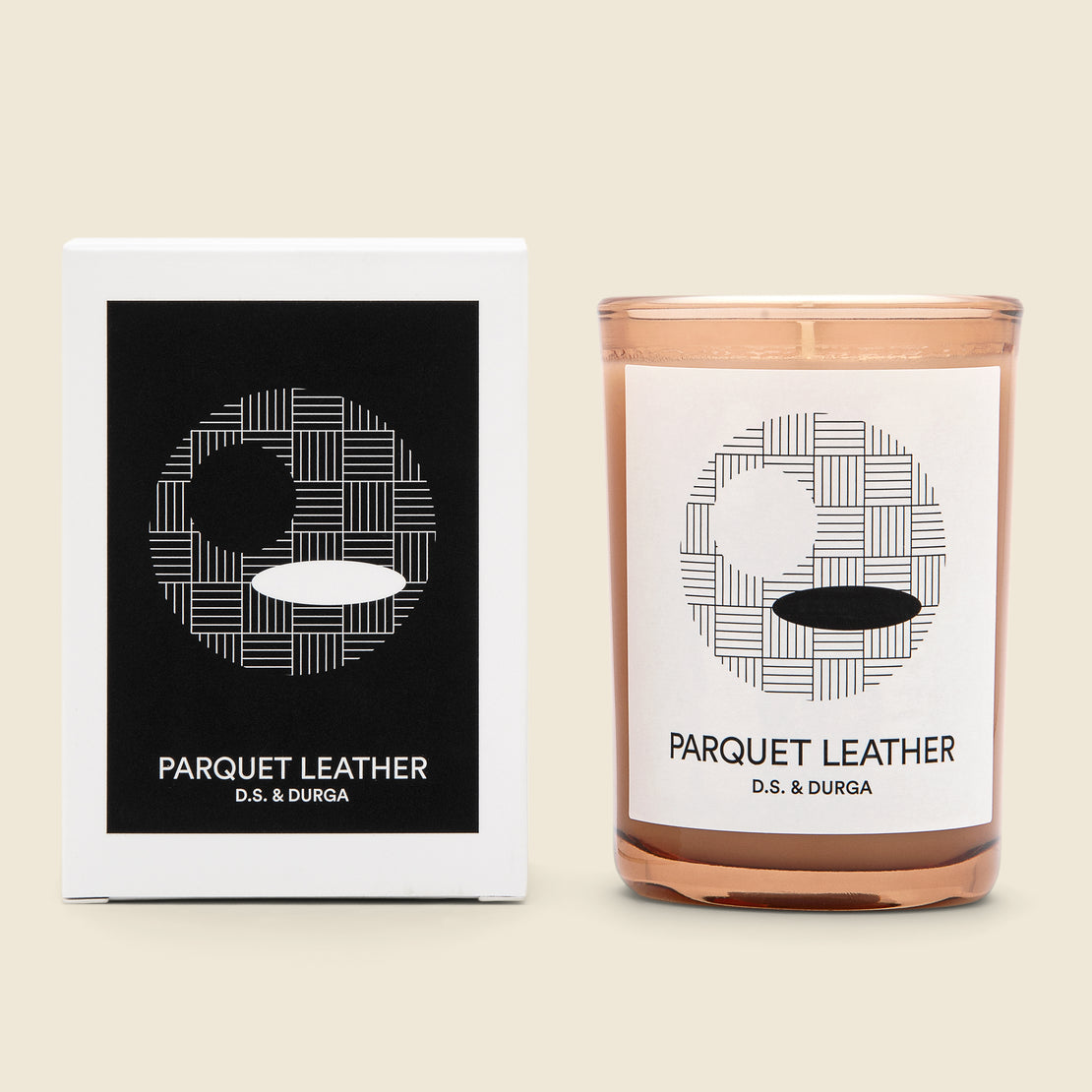 Parquet Leather Candle - D.S. & Durga - STAG Provisions - Home - Fragrance - Candle