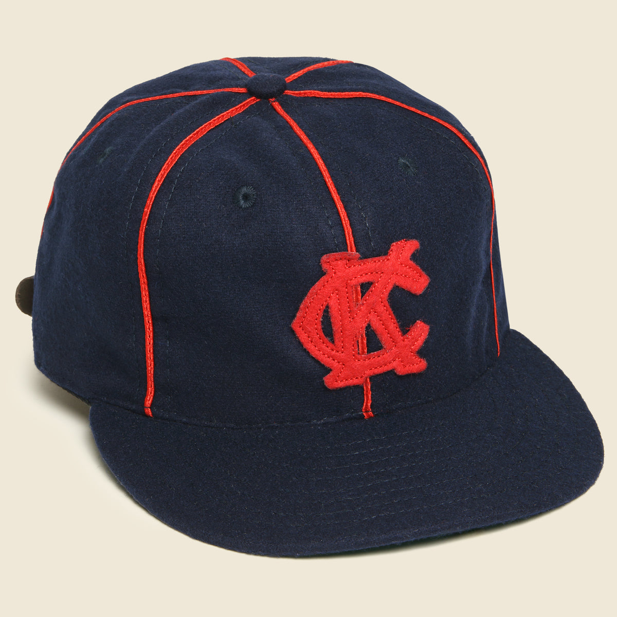 KC Monarchs Wool Hat - Navy