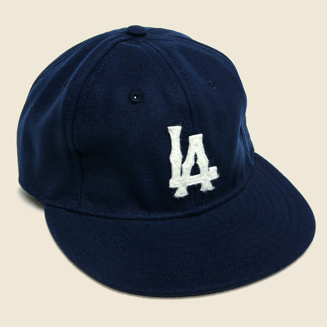 Ebbets Field Flannels Los Angeles Wool Hat - Navy