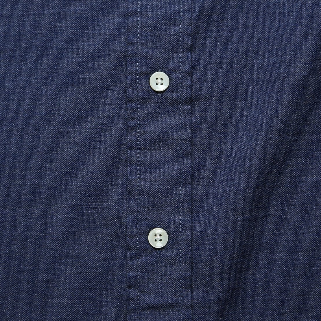 Stretch Oxford Shirt - Navy - Faherty - STAG Provisions - Tops - L/S Woven - Solid