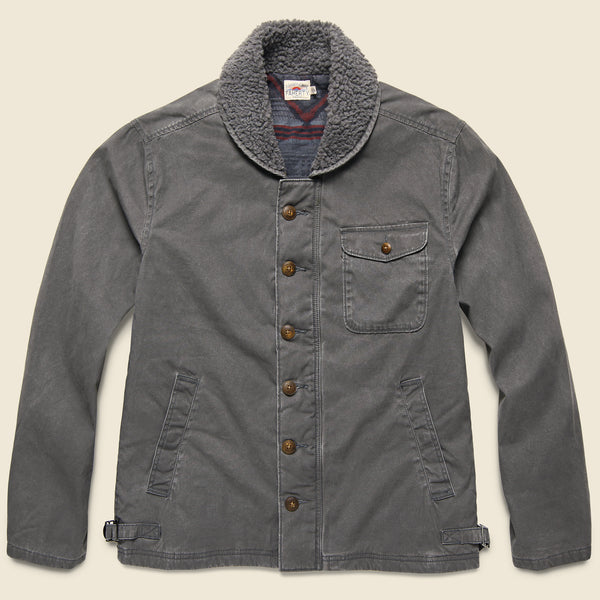 Deck Jacket - Charcoal Sulphur