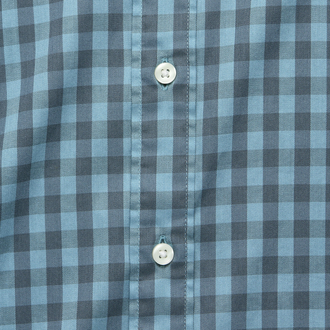 Movement Shirt - Stormy Shore Gingham - Faherty - STAG Provisions - Tops - L/S Woven - Plaid
