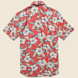 Reverse Print Coast Shirt - Red Retro - Faherty - STAG Provisions - Tops - S/S Woven - Floral