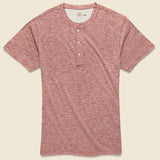 Heather Henley - Venice Red - Faherty - STAG Provisions - Tops - S/S Knit