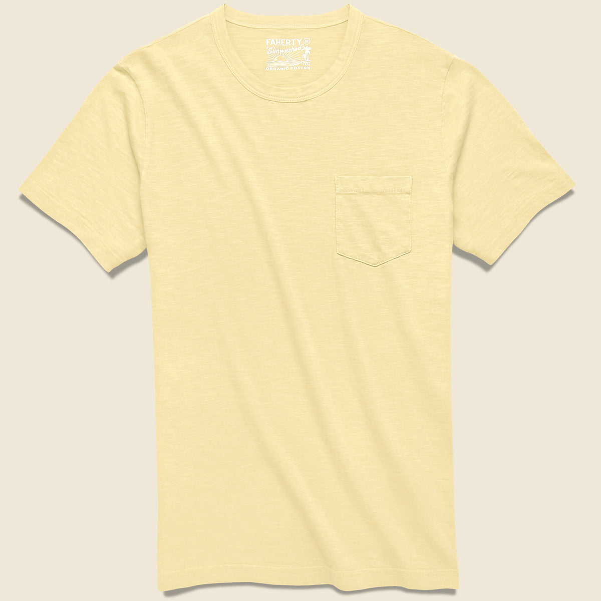 Garment Dyed Pocket Tee - Olive