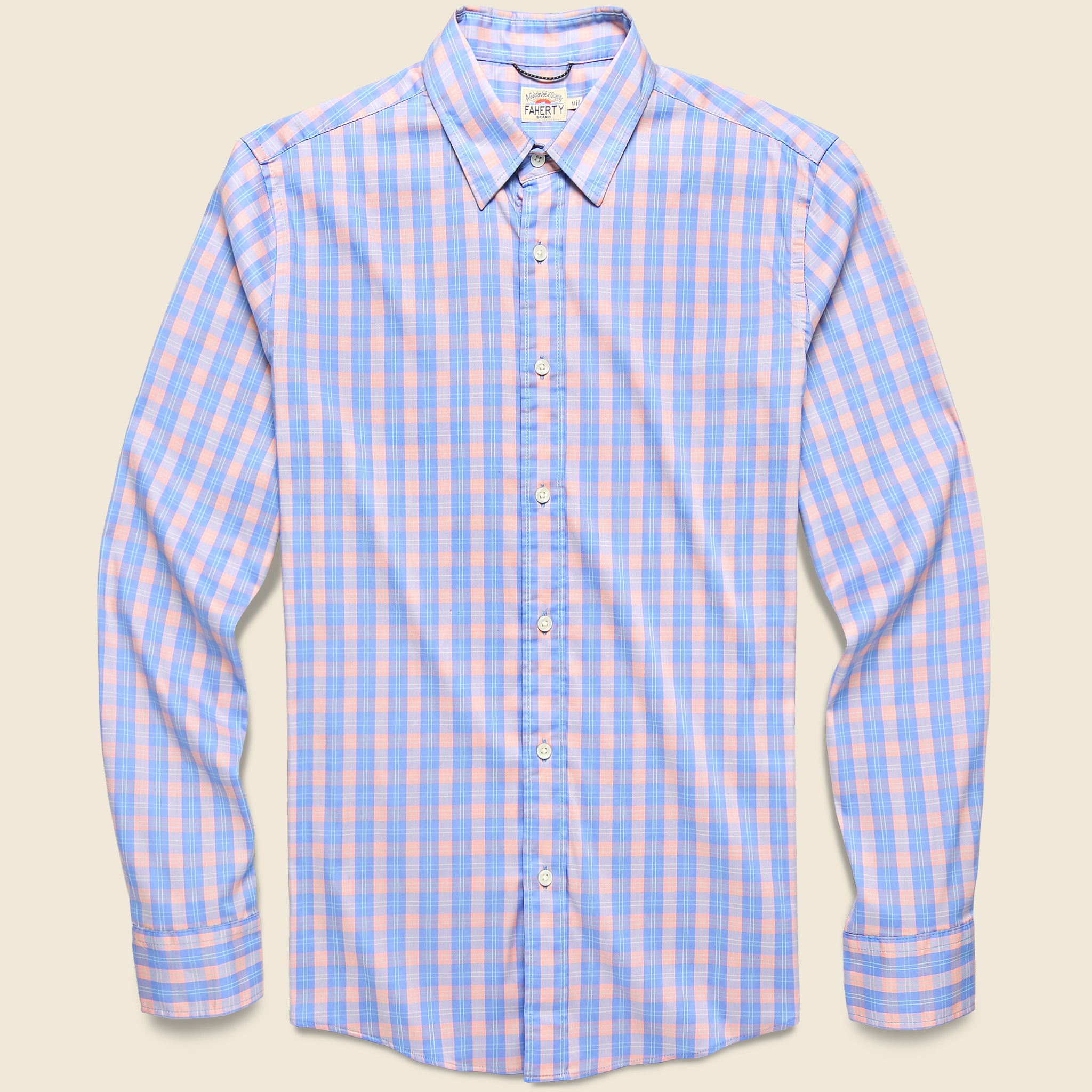 Movement Shirt - Bay Reef Check - Faherty - STAG Provisions - Tops - L/S Woven - Plaid