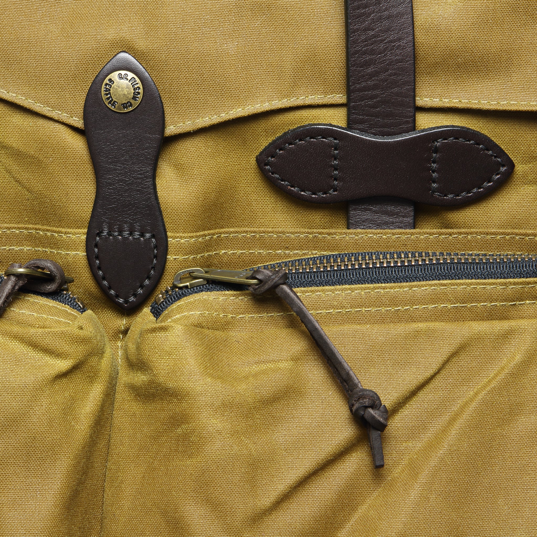 24 Hour Tin Briefcase - Tan - Filson - STAG Provisions - Accessories - Bags / Luggage