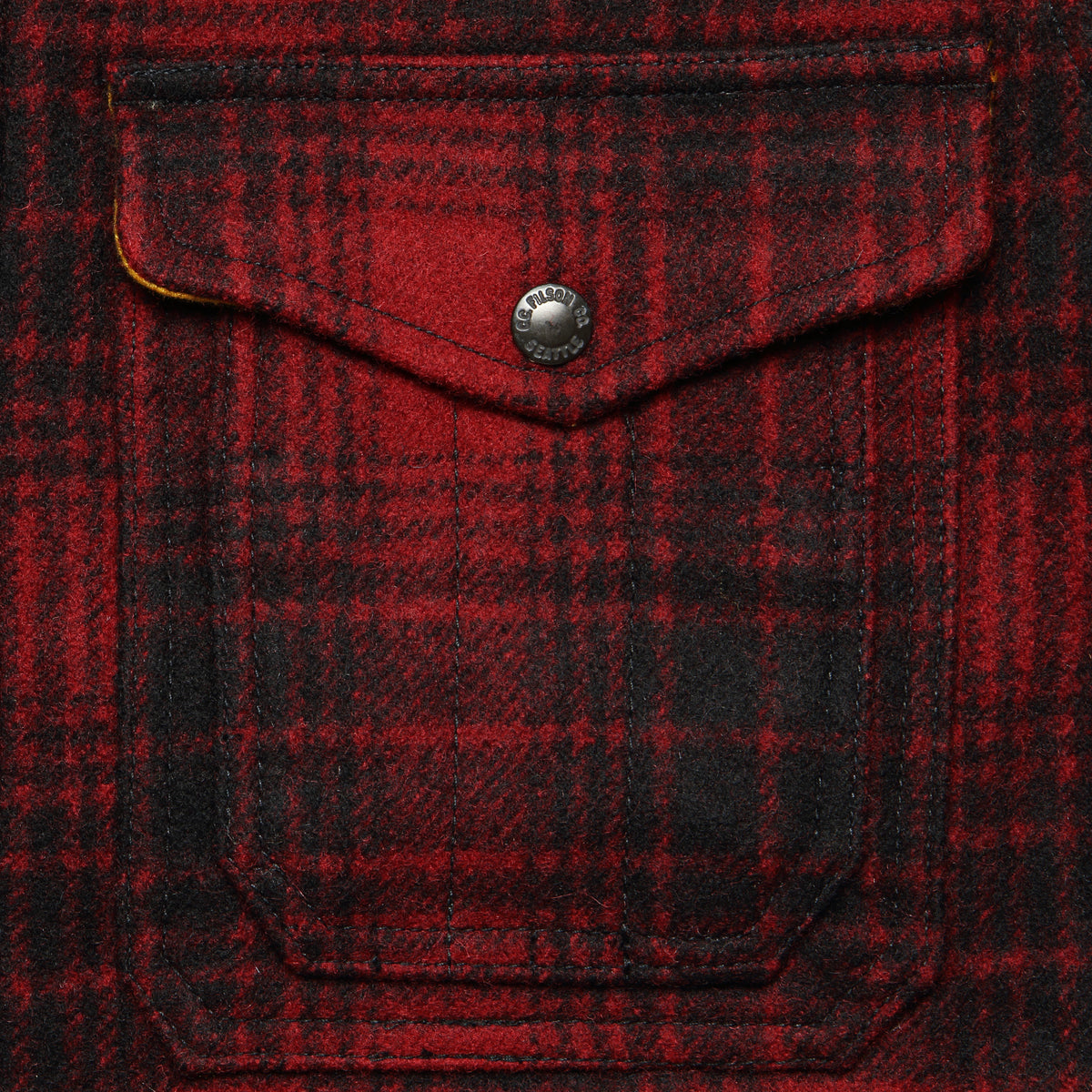 Mackinaw Jac Shirt - Oxblood/Black