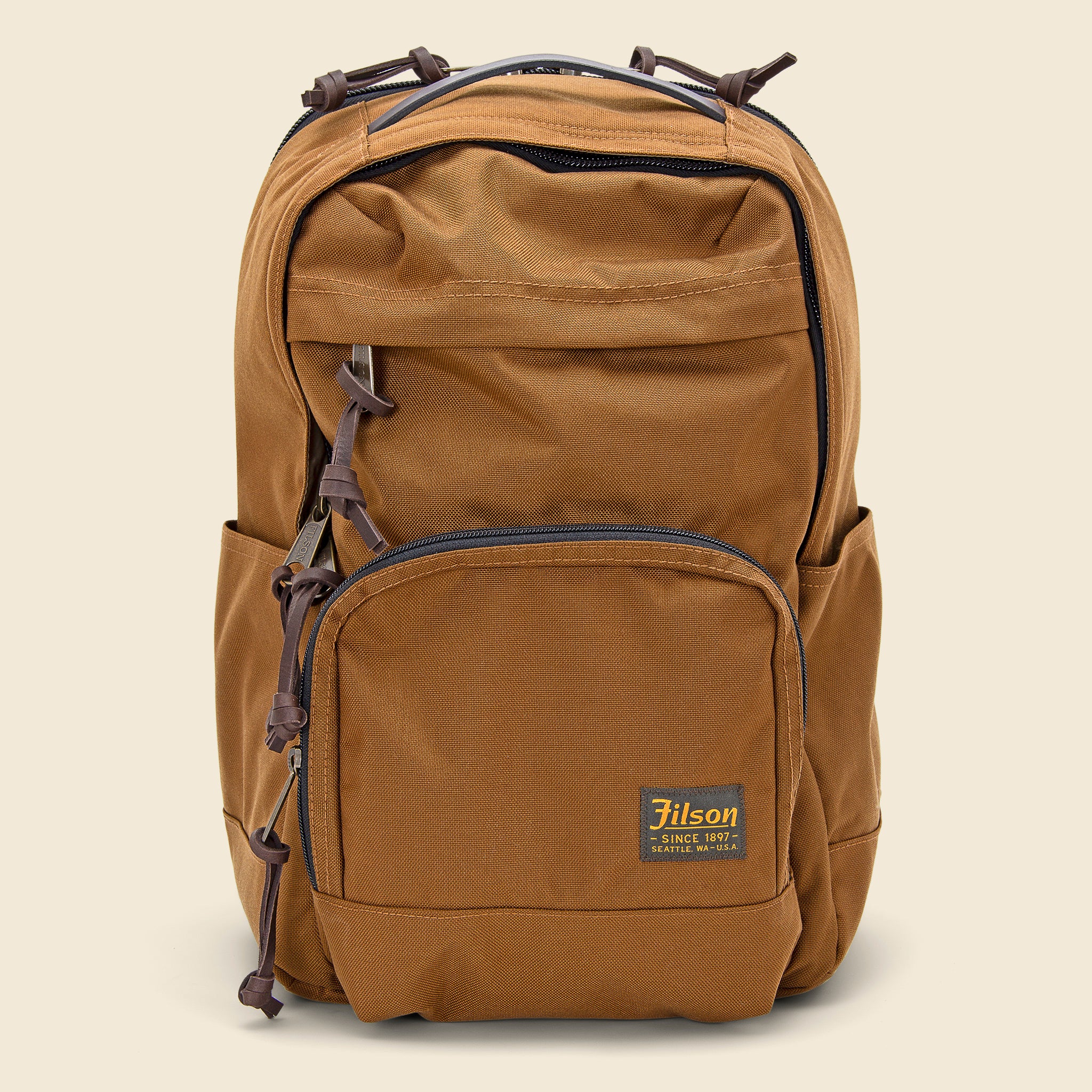 dryden flap leather backpack Dryden Backpack