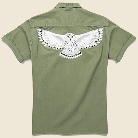 Twill Camp Shirt - Owl