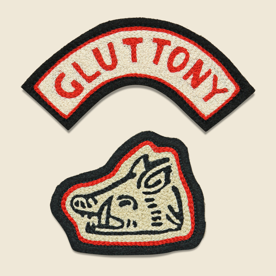 Fort Lonesome Patch Set - Gluttony