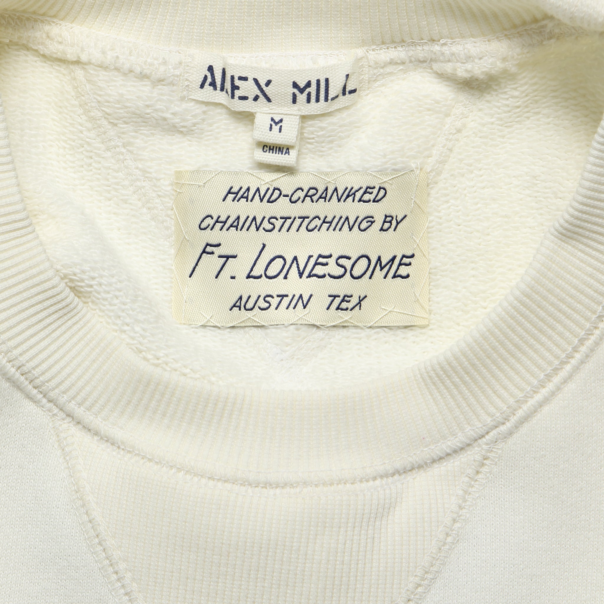 Crew Neck Sweatshirt - Simple Dreamland Blue - Fort Lonesome - STAG Provisions - Tops - Fleece / Sweatshirt