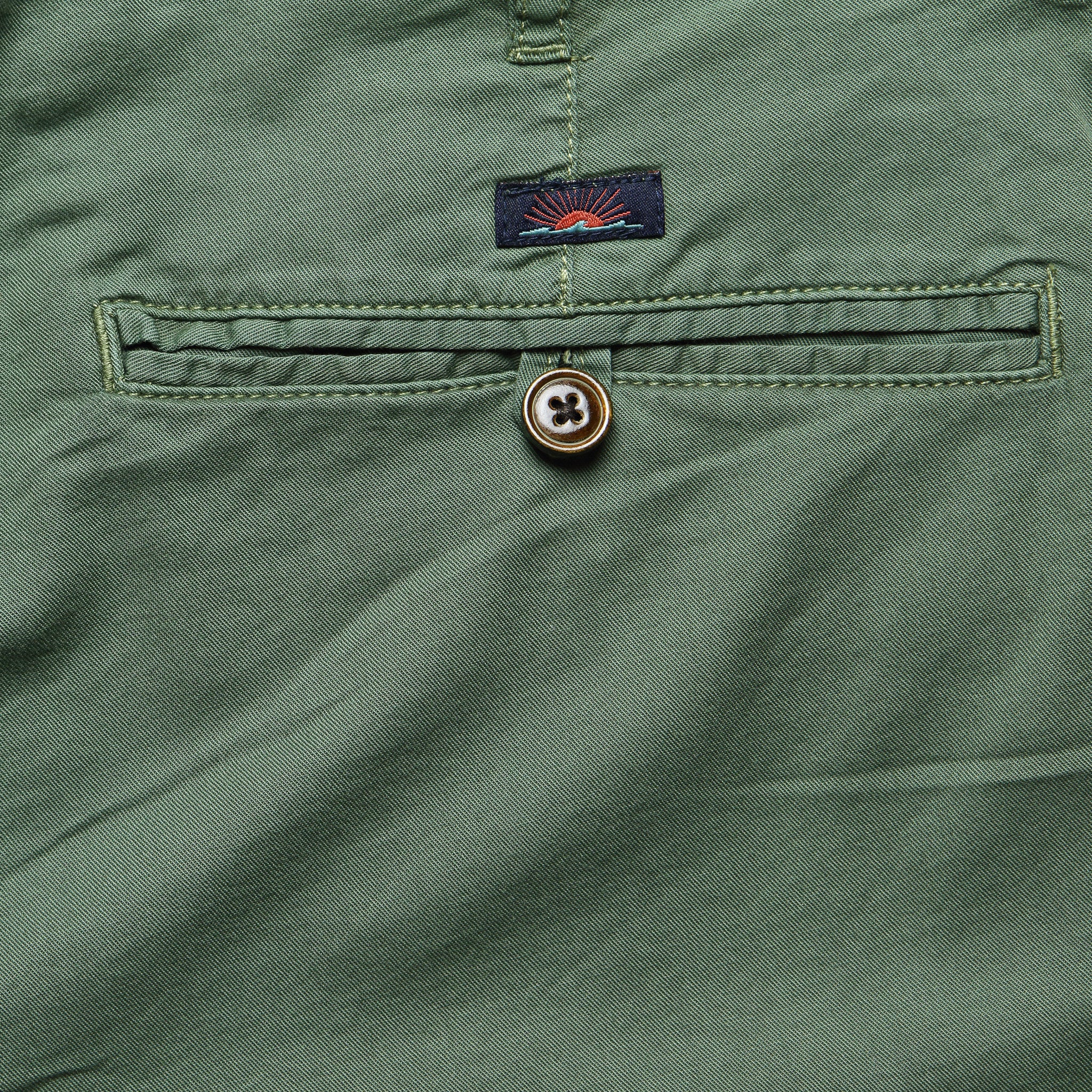 Bay Short - Summer Olive - Faherty - STAG Provisions - Shorts - Solid
