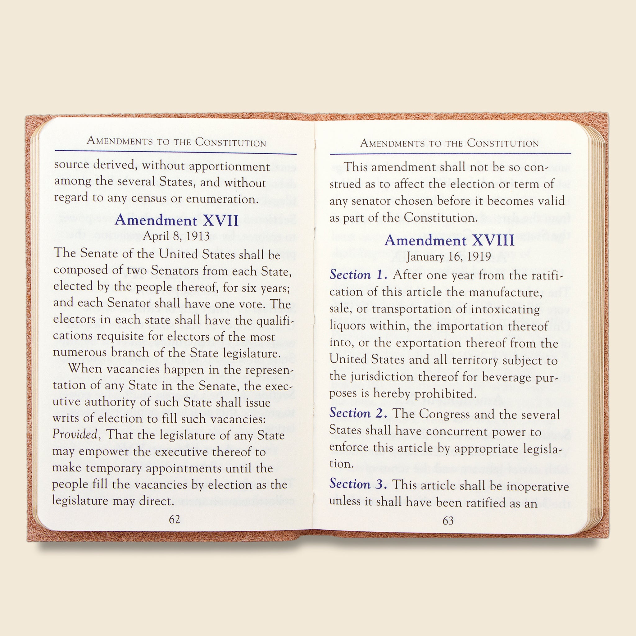 Mini Constitution - Bookstore - STAG Provisions - Home - Library - Book