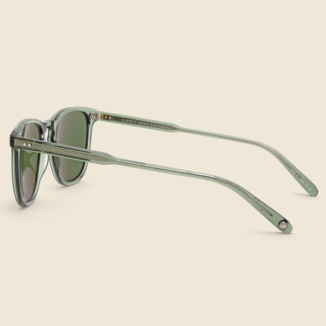 Brooks 47 II - Juniper/Pure Green - Garrett Leight - STAG Provisions - Accessories - Eyewear