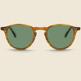 Hampton 46mm - Demi Blond Polarized - Garrett Leight - STAG Provisions - Accessories - Eyewear