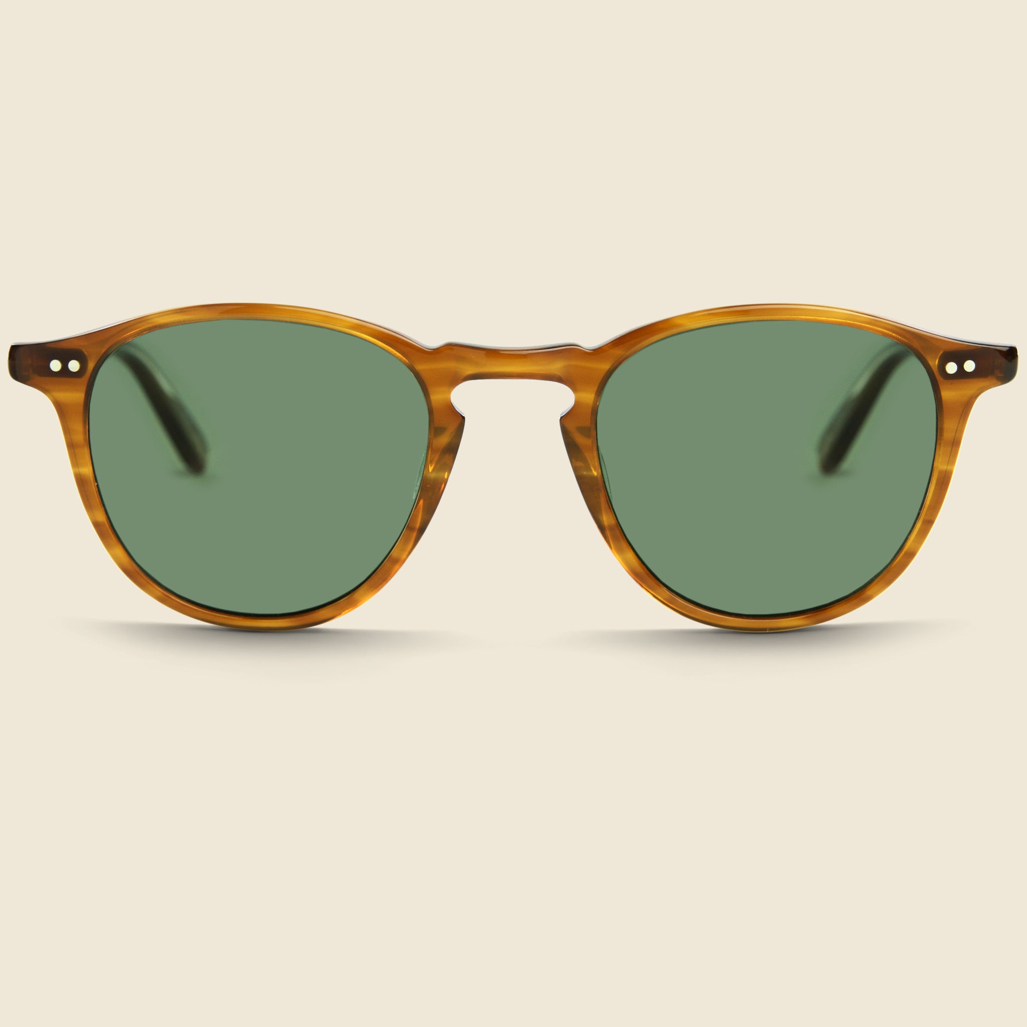 Hampton 46mm - Demi Blond Polarized - Garrett Leight - STAG Provisions - Accessories - Eyewear