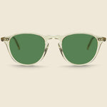 Hampton 46mm - Champagne/Green - Garrett Leight - STAG Provisions - Accessories - Eyewear