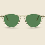 Hampton 46mm - Champagne/Green - Garrett Leight - STAG Provisions - Accessories - Eyewear
