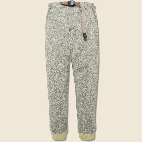 Bonding Knit Fleece Rib Pants - Oatmeal