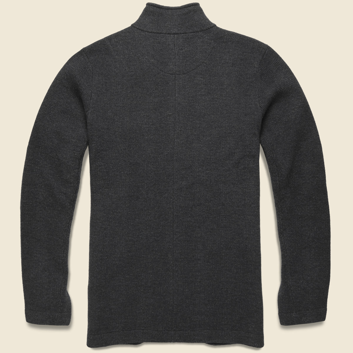 Nelson Jacquard Swacket - Charcoal Marl – Grayers