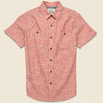 Drayton Shirt - Cranberry - Grayers - STAG Provisions - Tops - S/S Woven - Floral