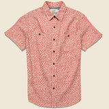 Drayton Shirt - Cranberry - Grayers - STAG Provisions - Tops - S/S Woven - Floral
