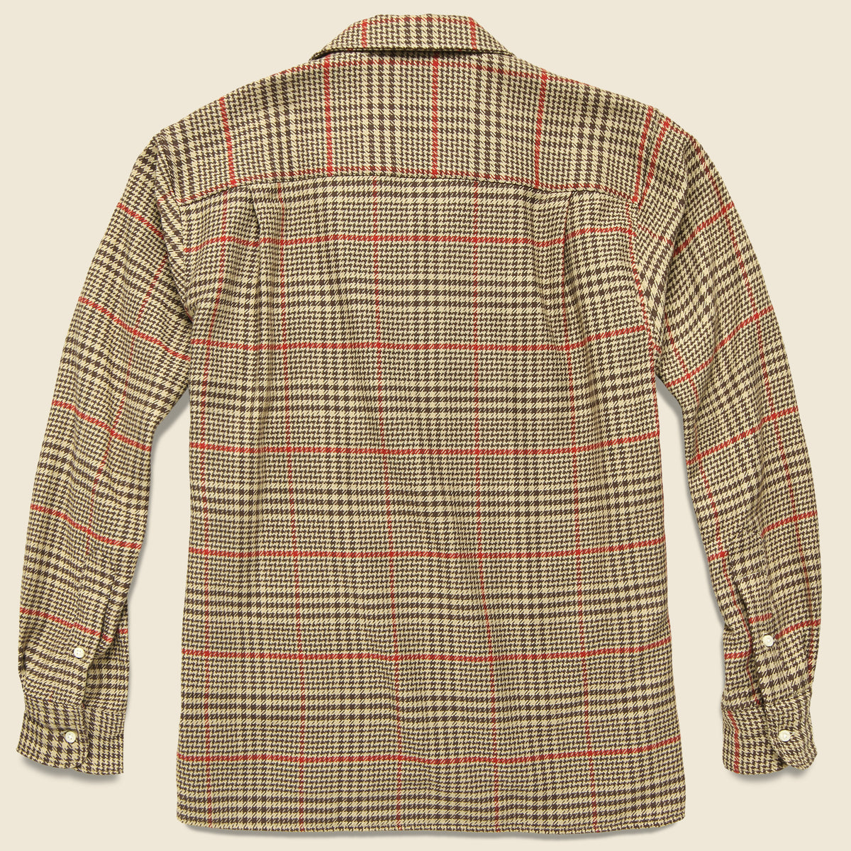 【2plan】Hillin Check Tweed Shirt 2plan】Hillin Check Tweed Shirt