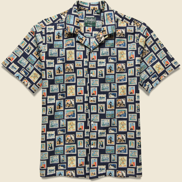 Old Masters Shirt - Navy