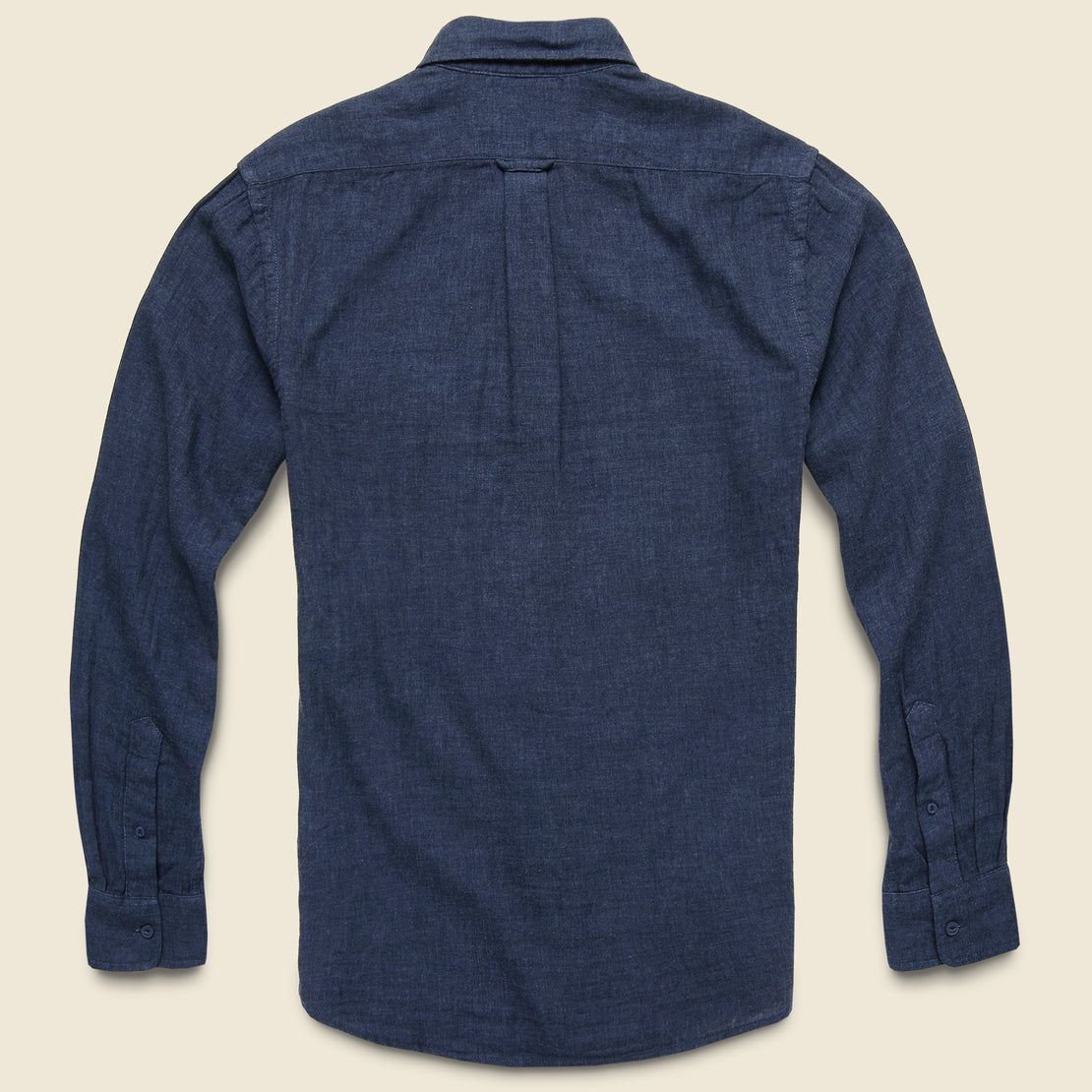 Hattox Double Cloth Shirt - Navy Heather - Grayers - STAG Provisions - Tops - L/S Woven - Solid