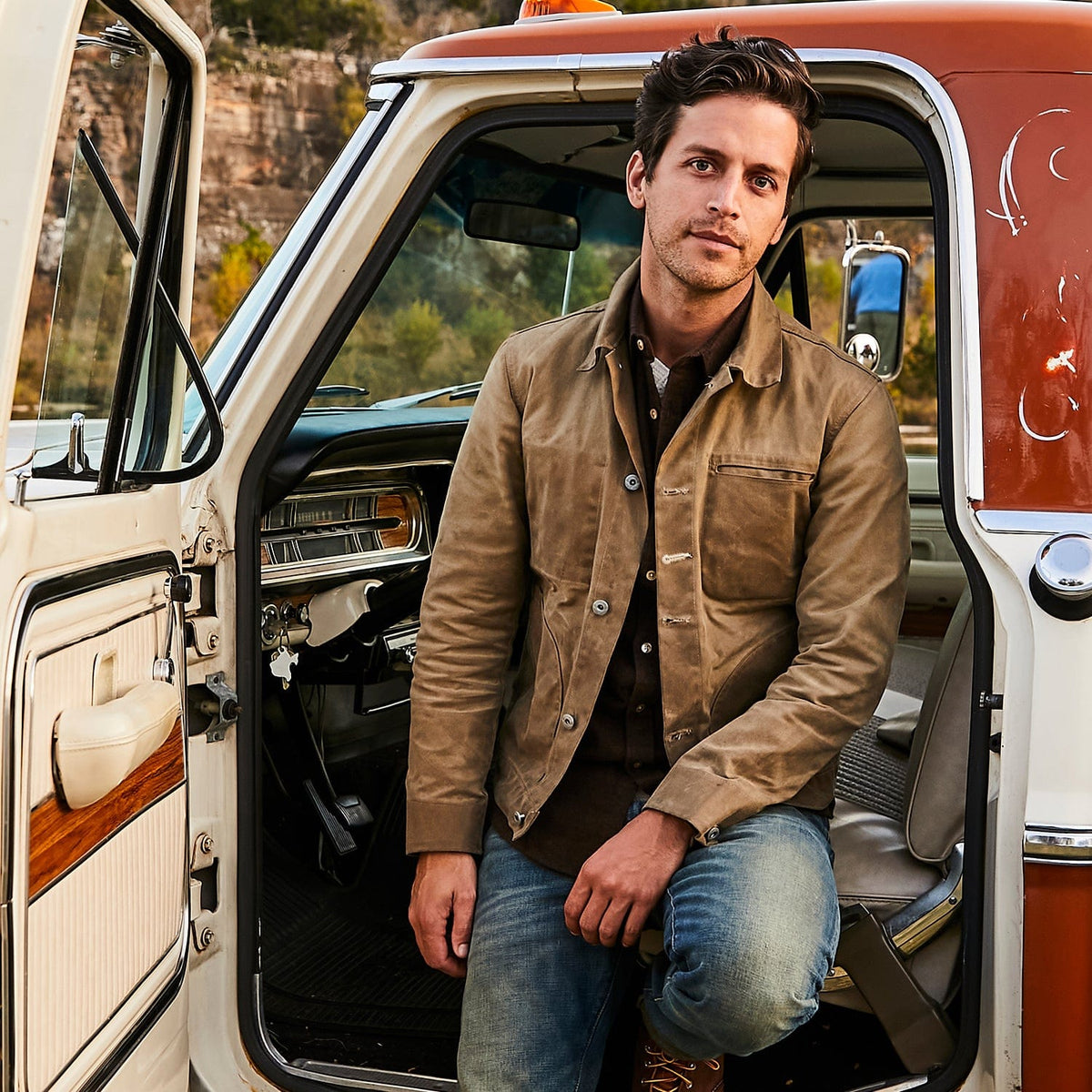 Supply Jacket - Waxed Tan Ridgeline