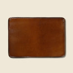 Credit Card Case - Dark Brown - Il Bussetto - STAG Provisions - Accessories - Wallets