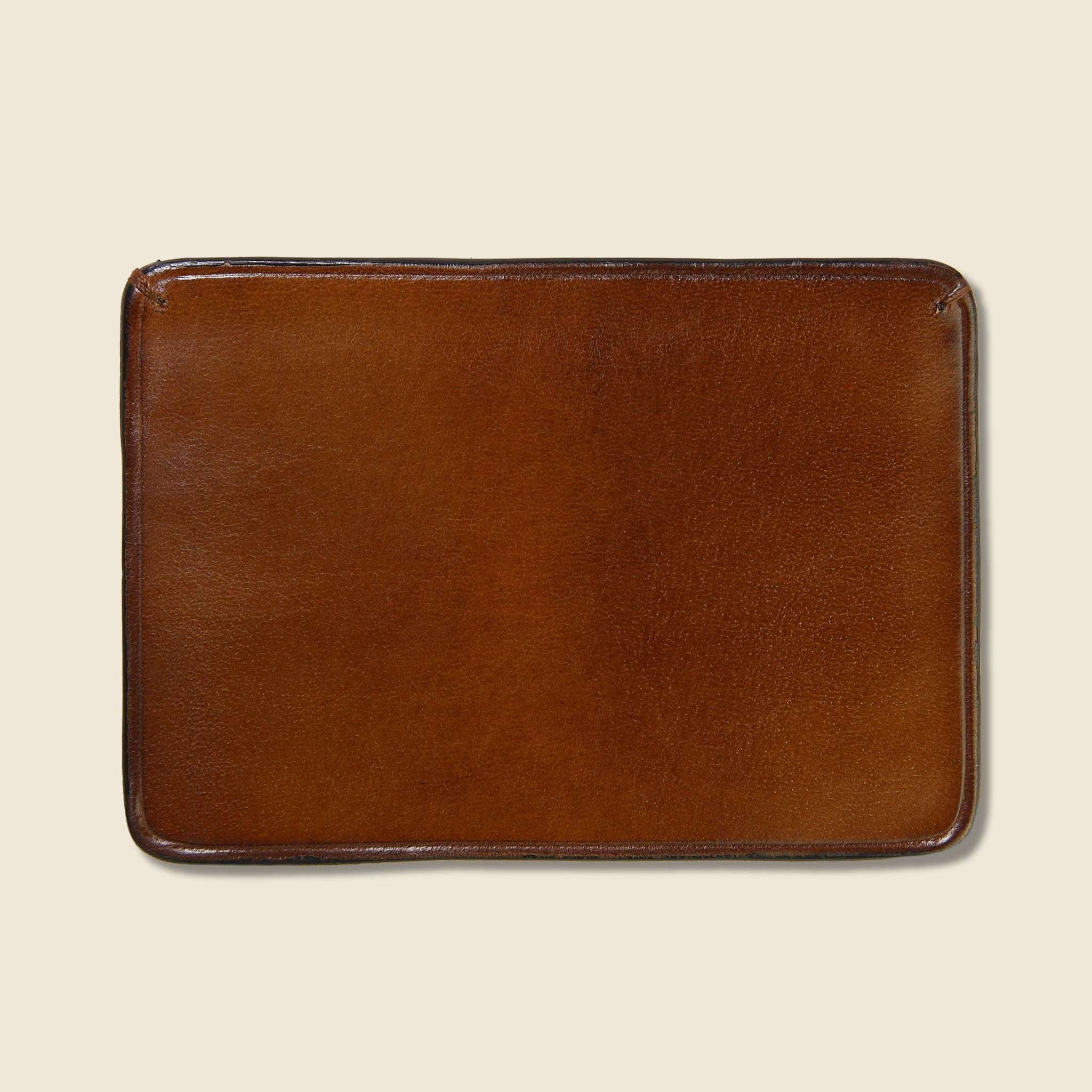 Credit Card Case - Dark Brown - Il Bussetto - STAG Provisions - Accessories - Wallets
