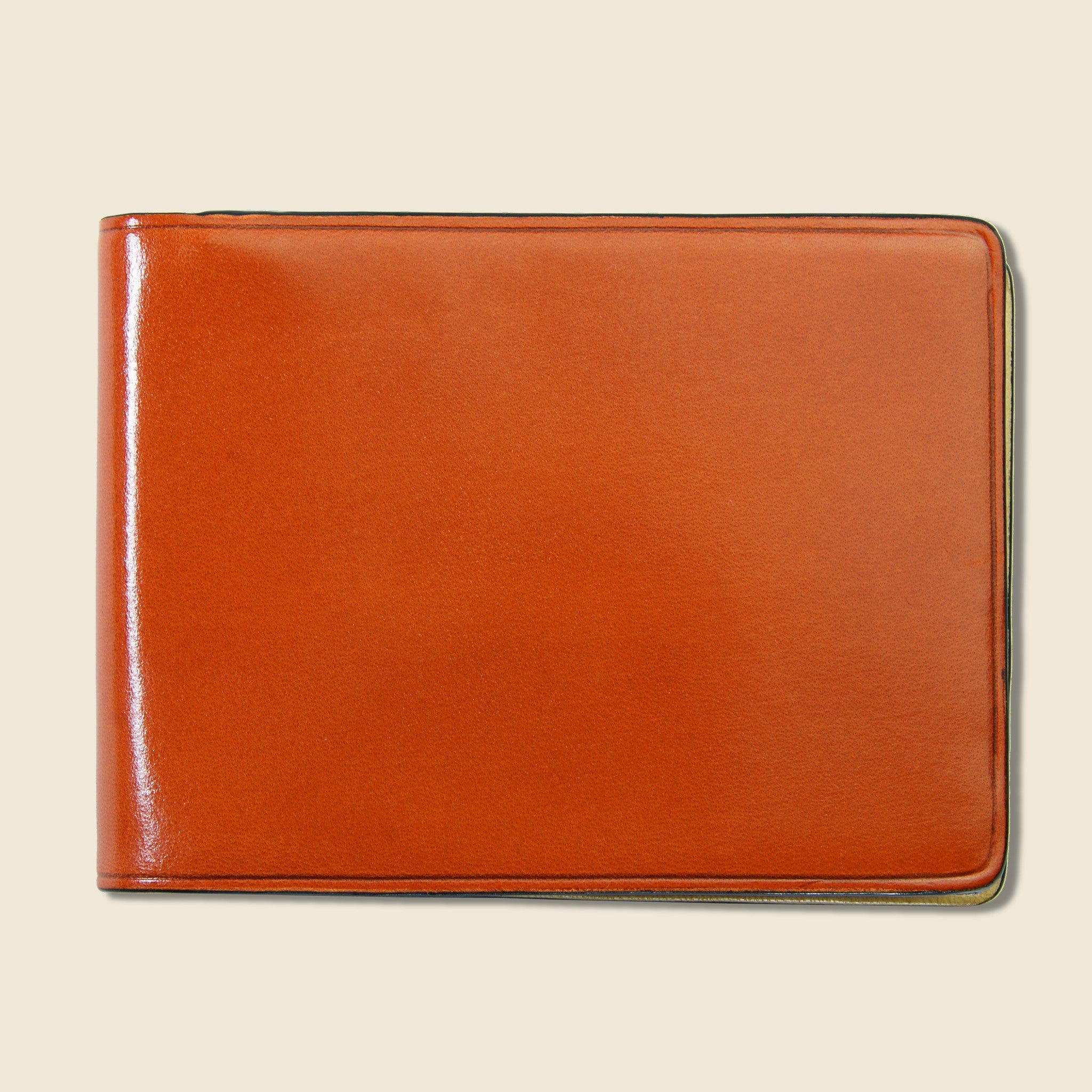 Small Bi-Fold Wallet - Orange - Il Bussetto - STAG Provisions - Accessories - Wallets