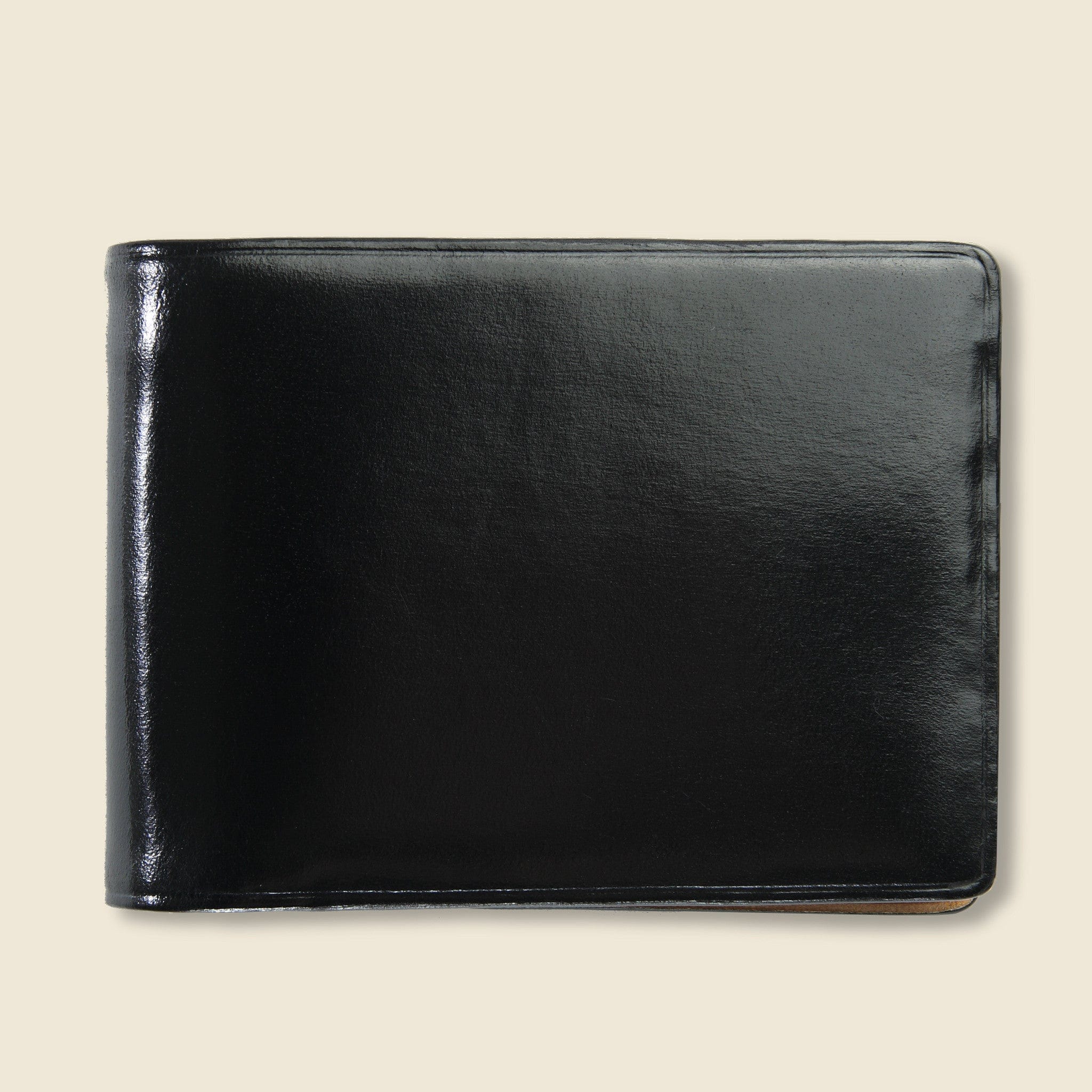 Small Bi-Fold Wallet - Black - Il Bussetto - STAG Provisions - Accessories - Wallets