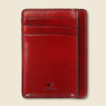 Card and Document Case - Cherry - Il Bussetto - STAG Provisions - Accessories - Wallets
