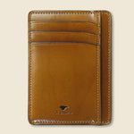 Card and Document Case - Light Brown - Il Bussetto - STAG Provisions - Accessories - Wallets