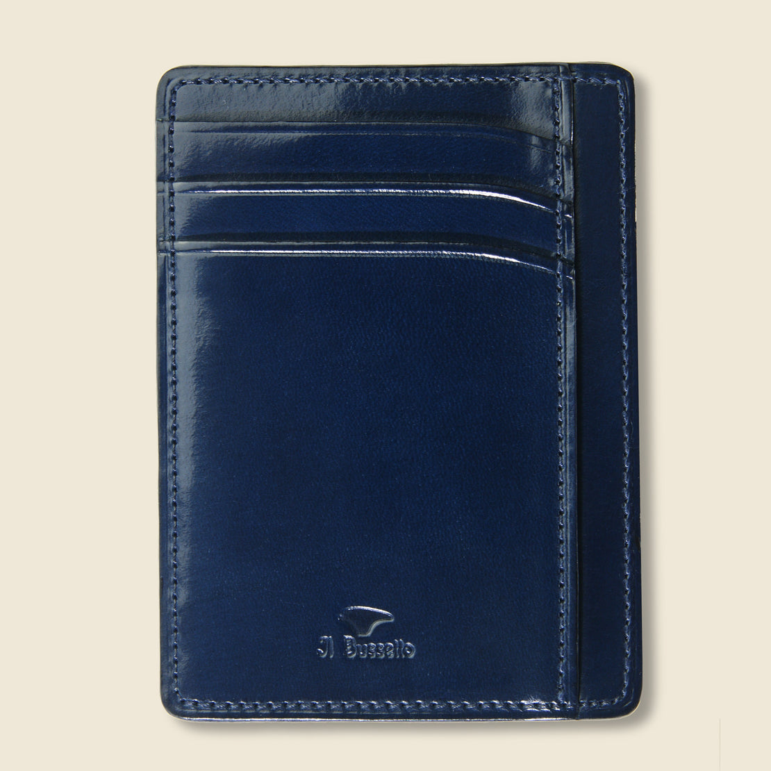 Il Bussetto Card and Document Case - Navy