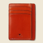 Card and Document Case - Orange - Il Bussetto - STAG Provisions - Accessories - Wallets