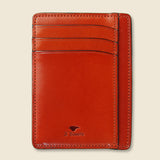 Card and Document Case - Orange - Il Bussetto - STAG Provisions - Accessories - Wallets