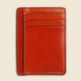 Card and Document Case - Orange - Il Bussetto - STAG Provisions - Accessories - Wallets
