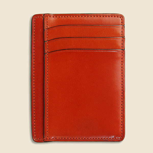 Card and Document Case - Orange - Il Bussetto - STAG Provisions - Accessories - Wallets