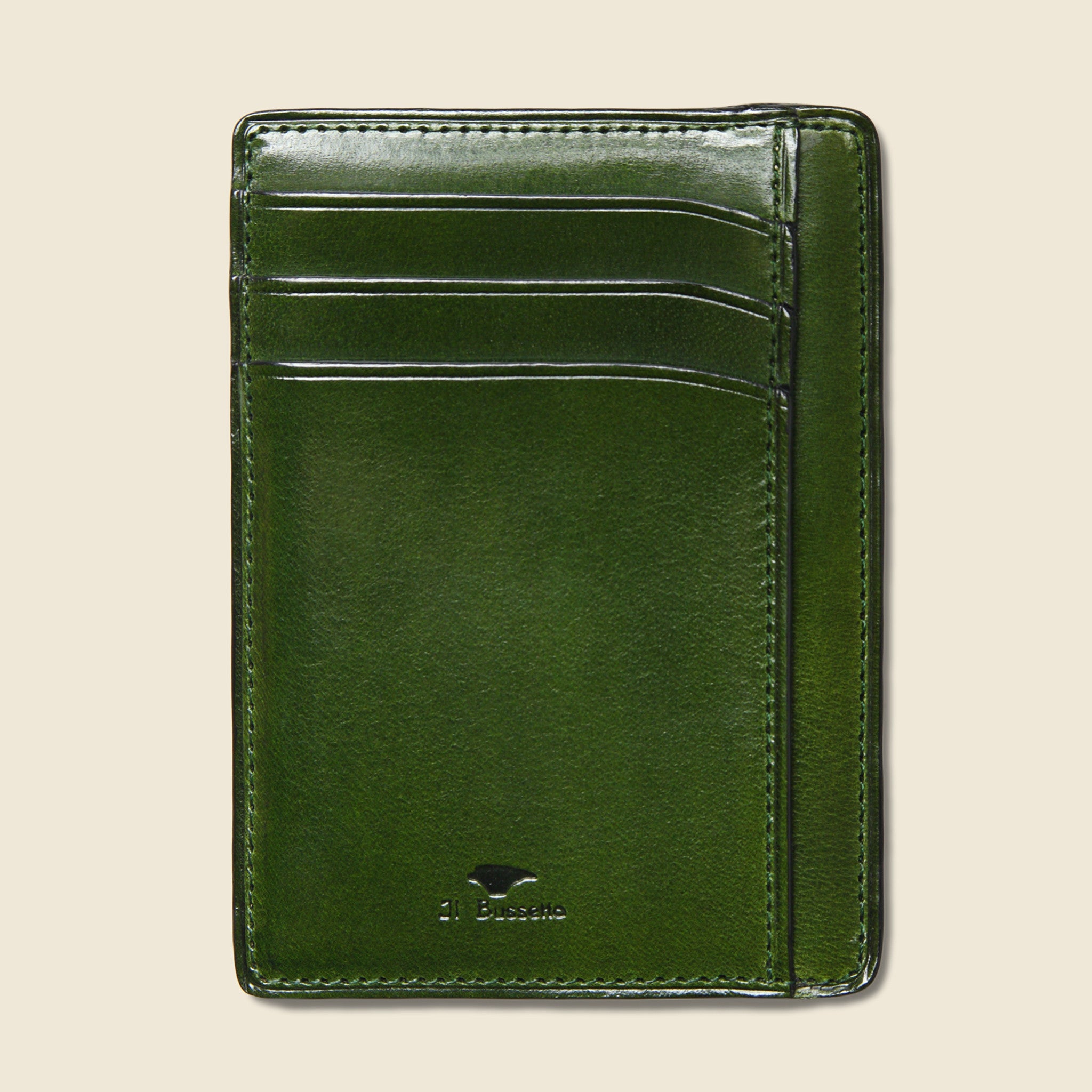 Card and Document Case - Green - Il Bussetto - STAG Provisions - Accessories - Wallets