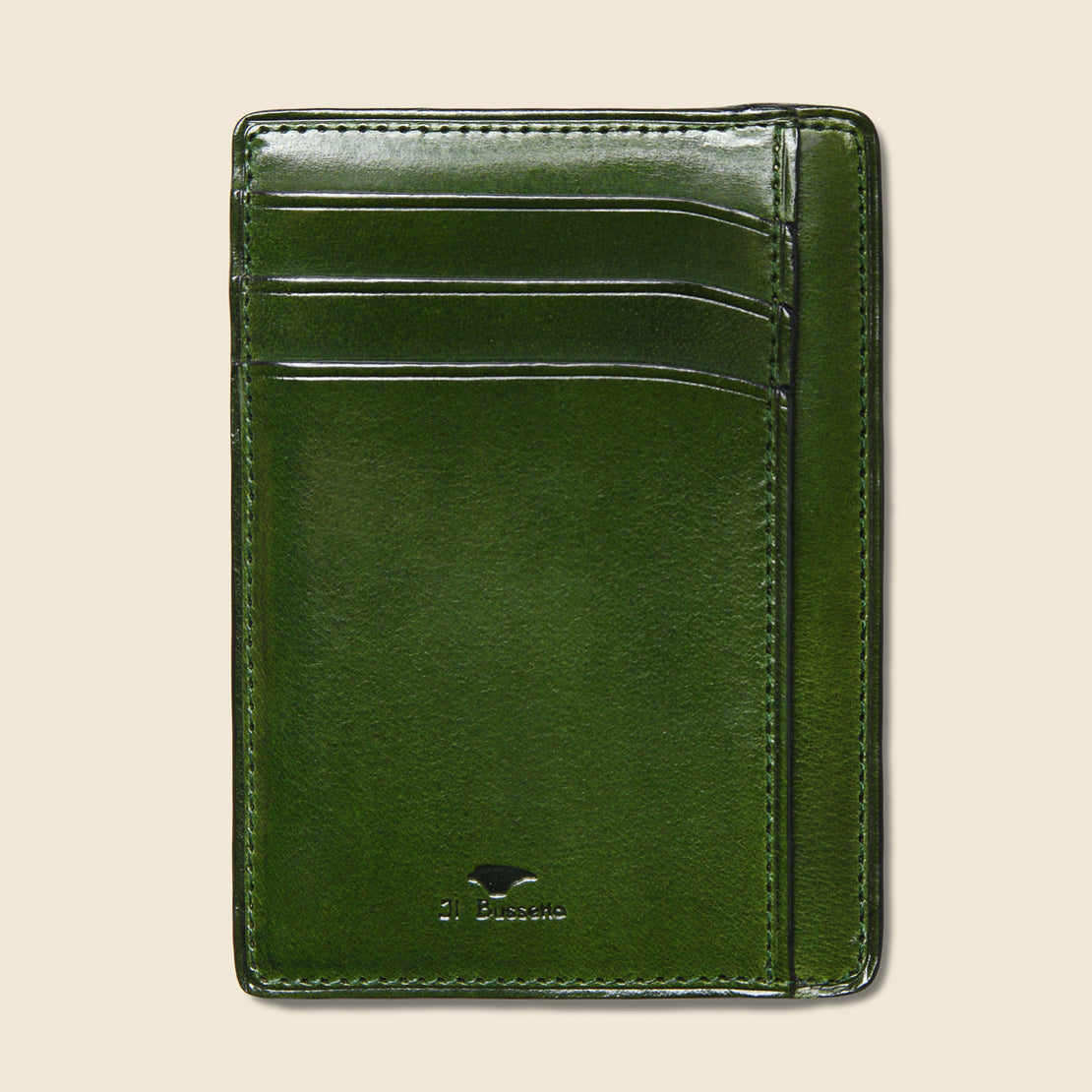 Il Bussetto Card and Document Case - Green