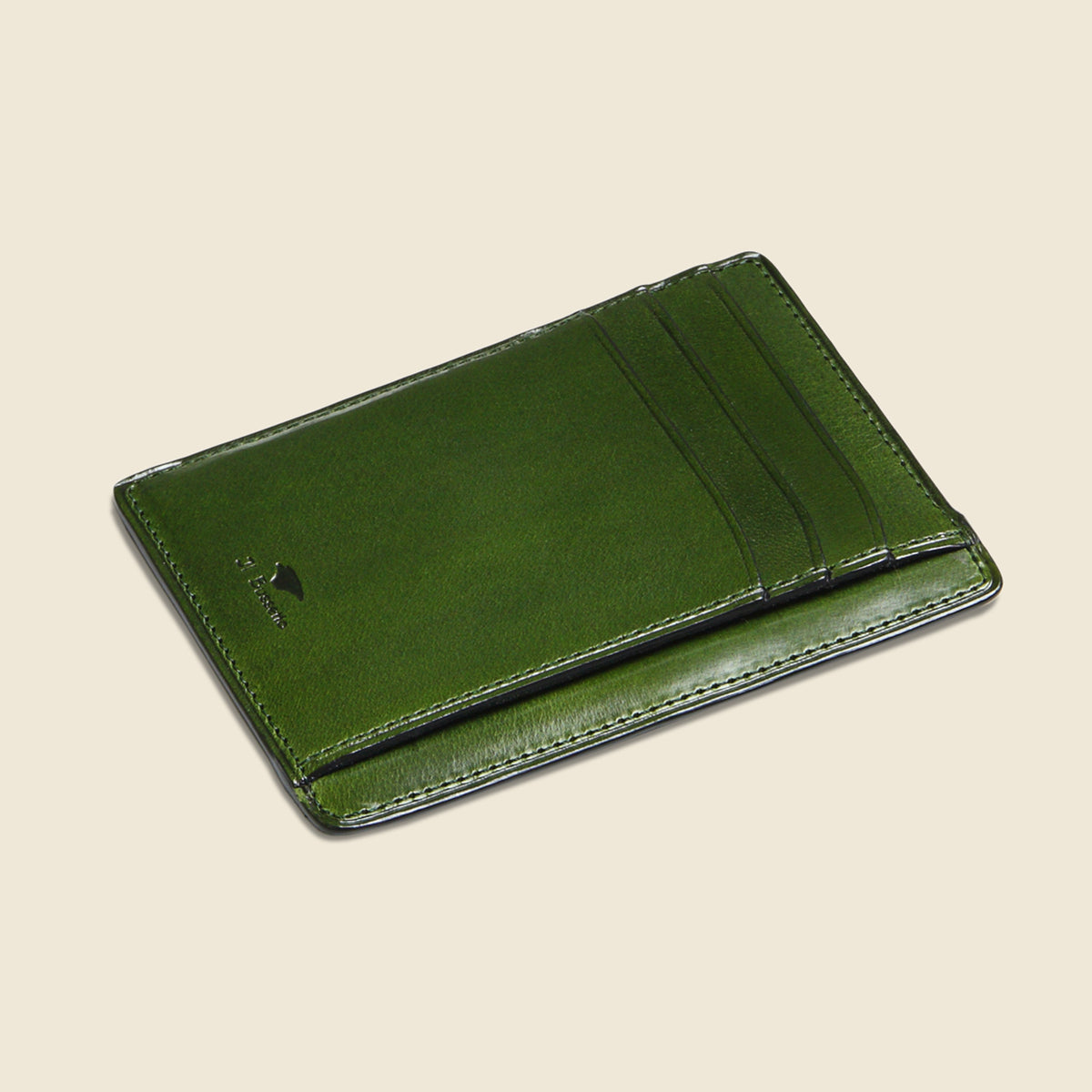 Il Bussetto CARD CASE 名刺入れ（スリム）GREEN ILB_070b_1200x1200.progressive
