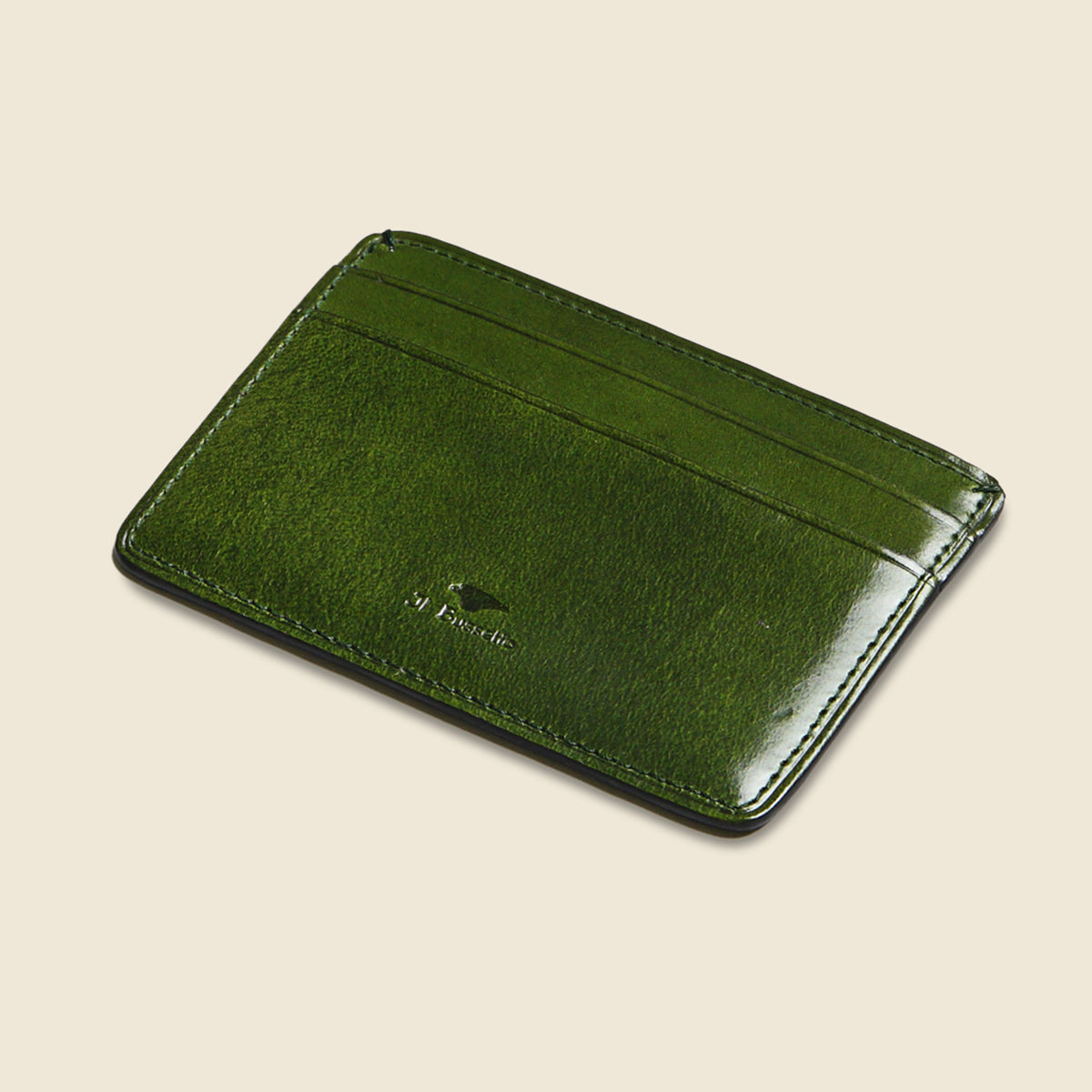 Il Bussetto CARD CASE 名刺入れ（スリム）GREEN ILB_070c_1200x1200.progressive