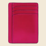 Card and Document Case - Fuchsia - Il Bussetto - STAG Provisions - Accessories - Wallets