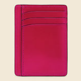 Card and Document Case - Fuchsia - Il Bussetto - STAG Provisions - Accessories - Wallets