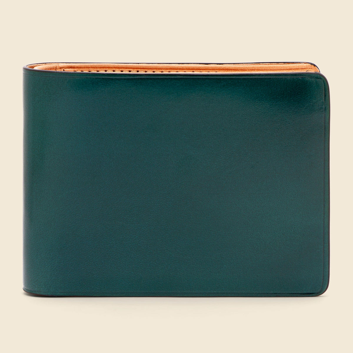 Small Bi-Fold Wallet - Evergreen